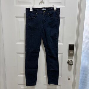 LOFT Dark Blue Skinny Jeans
